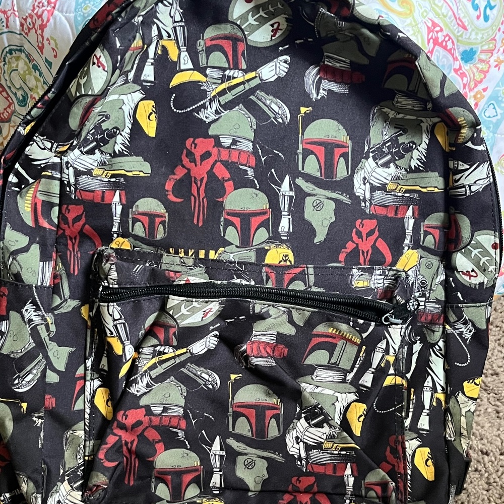 Star Wars 16” back pack, Boba Fett NEW